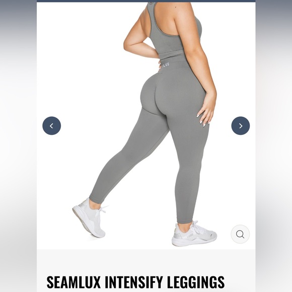 ILUS SEAMLUX INTENSIFY LEGGINGS in Agave - Picture 3 of 7